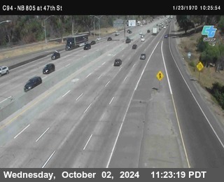 (C094) NB 805 : 47th Street (on ramp)