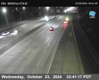 (C094) NB 805 : 47th Street (on ramp)