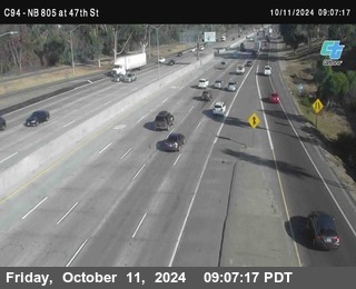 (C094) NB 805 : 47th Street (on ramp)