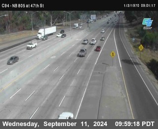 (C094) NB 805 : 47th Street (on ramp)