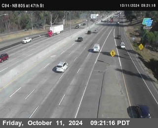 (C094) NB 805 : 47th Street (on ramp)