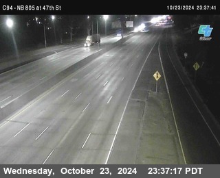 (C094) NB 805 : 47th Street (on ramp)