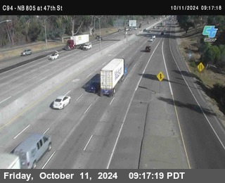 (C094) NB 805 : 47th Street (on ramp)