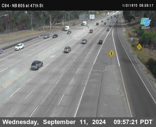 (C094) NB 805 : 47th Street (on ramp)