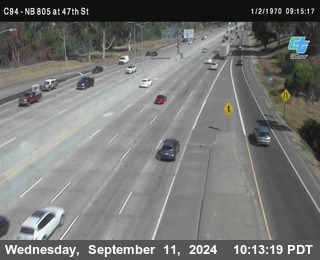 (C094) NB 805 : 47th Street (on ramp)