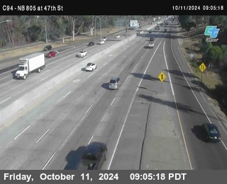 (C094) NB 805 : 47th Street (on ramp)