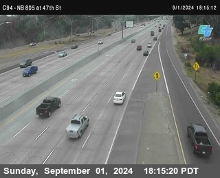 (C094) NB 805 : 47th Street (on ramp)