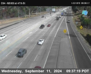 (C094) NB 805 : 47th Street (on ramp)