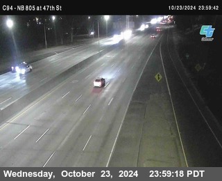 (C094) NB 805 : 47th Street (on ramp)