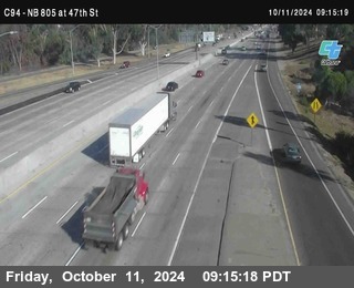 (C094) NB 805 : 47th Street (on ramp)