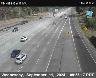 (C094) NB 805 : 47th Street (on ramp)