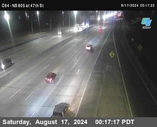 (C094) NB 805 : 47th Street (on ramp)