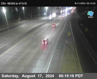 (C094) NB 805 : 47th Street (on ramp)