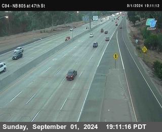 (C094) NB 805 : 47th Street (on ramp)