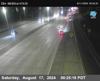 (C094) NB 805 : 47th Street (on ramp)