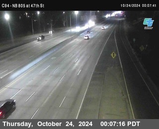 (C094) NB 805 : 47th Street (on ramp)