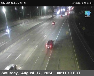 (C094) NB 805 : 47th Street (on ramp)