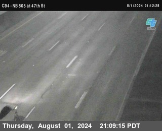 (C094) NB 805 : 47th Street (on ramp)