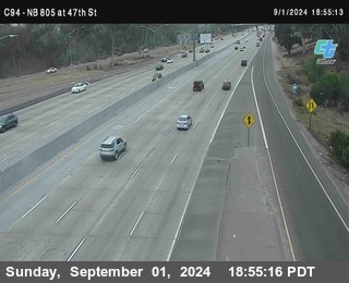 (C094) NB 805 : 47th Street (on ramp)