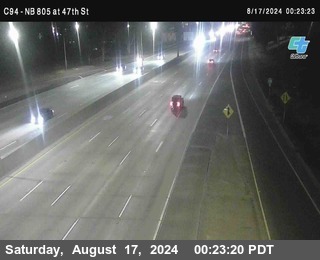 (C094) NB 805 : 47th Street (on ramp)