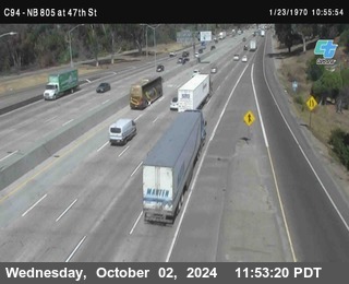 (C094) NB 805 : 47th Street (on ramp)