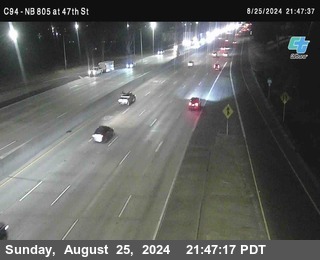 (C094) NB 805 : 47th Street (on ramp)