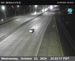 (C094) NB 805 : 47th Street (on ramp)