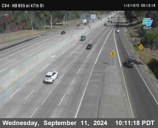 (C094) NB 805 : 47th Street (on ramp)