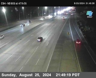 (C094) NB 805 : 47th Street (on ramp)