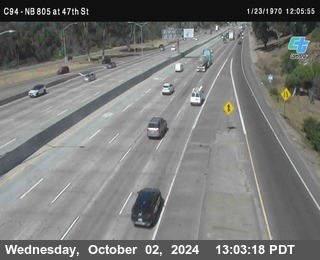 (C094) NB 805 : 47th Street (on ramp)