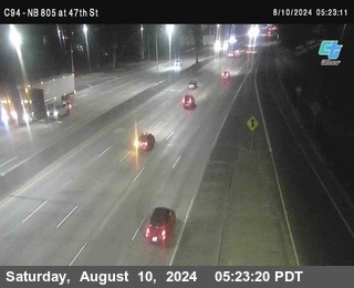 (C094) NB 805 : 47th Street (on ramp)