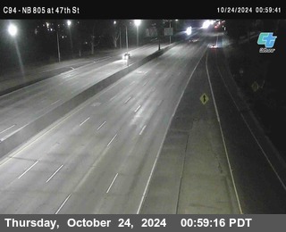 (C094) NB 805 : 47th Street (on ramp)