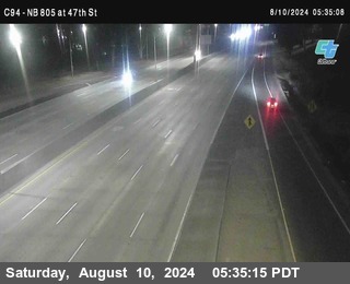 (C094) NB 805 : 47th Street (on ramp)