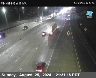 (C094) NB 805 : 47th Street (on ramp)