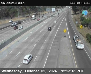 (C094) NB 805 : 47th Street (on ramp)