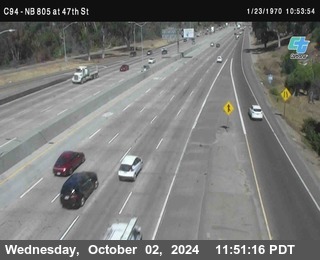 (C094) NB 805 : 47th Street (on ramp)