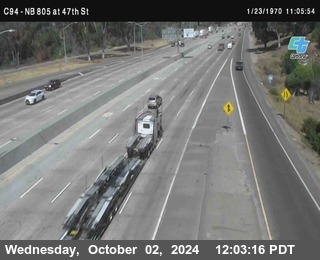 (C094) NB 805 : 47th Street (on ramp)