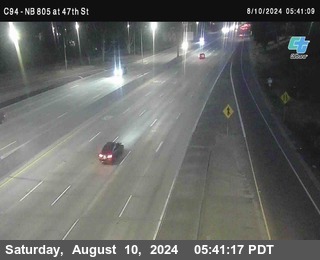 (C094) NB 805 : 47th Street (on ramp)