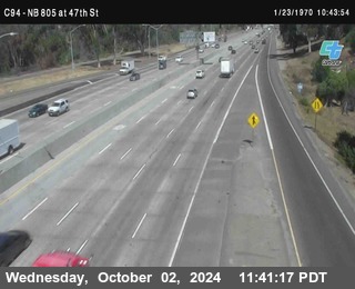 (C094) NB 805 : 47th Street (on ramp)