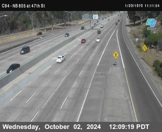 (C094) NB 805 : 47th Street (on ramp)