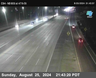 (C094) NB 805 : 47th Street (on ramp)