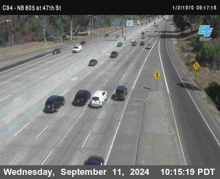 (C094) NB 805 : 47th Street (on ramp)