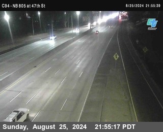 (C094) NB 805 : 47th Street (on ramp)