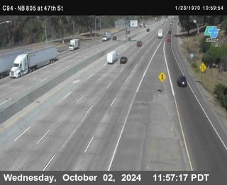 (C094) NB 805 : 47th Street (on ramp)