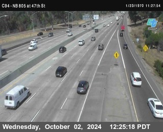 (C094) NB 805 : 47th Street (on ramp)