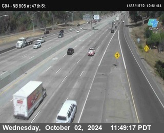 (C094) NB 805 : 47th Street (on ramp)