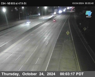 (C094) NB 805 : 47th Street (on ramp)