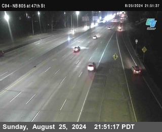 (C094) NB 805 : 47th Street (on ramp)