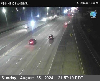 (C094) NB 805 : 47th Street (on ramp)