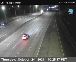 (C094) NB 805 : 47th Street (on ramp)